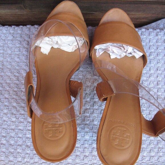 Tory Burch Platform Heels 9.5 M - Picture 7 of 12